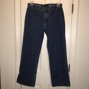 DKNY Jeans wide leg Trousers mid rise size Medium